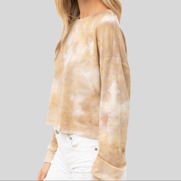 Tops - Tie Dye long sleeve light top